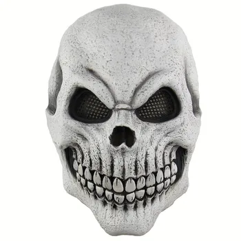 

Scary Skull Mask Full Head Halloween Masks Cosplay Halloween Horror Zombie Face Skull Mask Realistic Latex Party Mask
