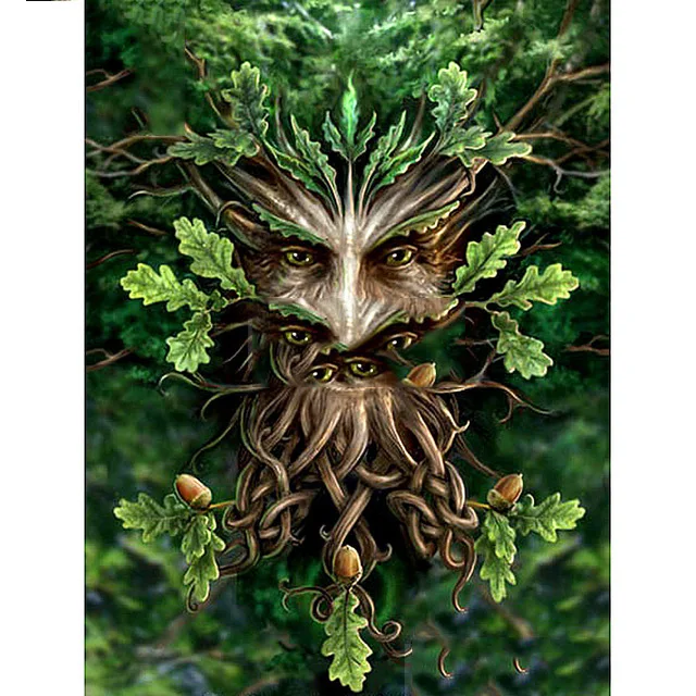 

Full Square/Round Drill 5D DIY Diamond Painting "Cartoon tree elf" Embroidery Cross Stitch 5D Home Decor Gift