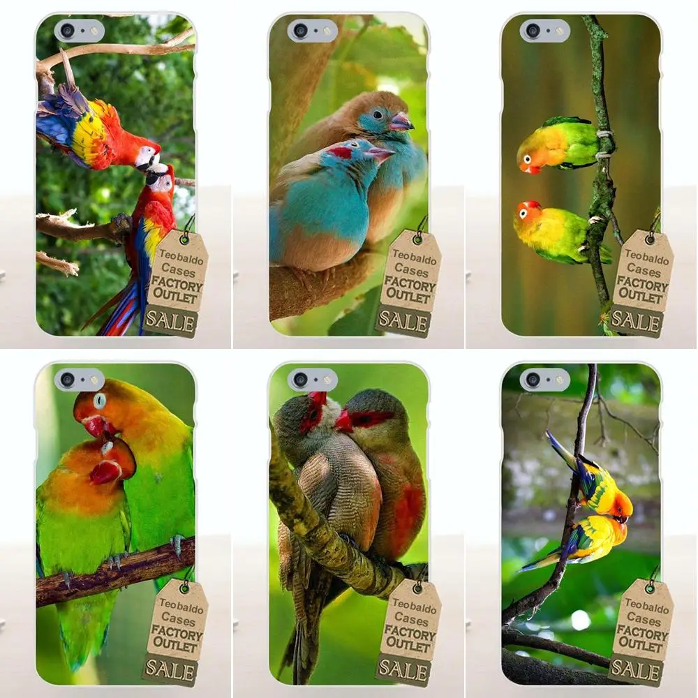 Прекрасный Цветной комбинированный чехол Love Birds для Huawei G7 G8 Honor 5A 5C 5X6 6X7 8 V8 Mate 9 P7 P8 P9