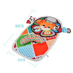 Новые детские обучения и образования игровой коврик игровой Одеяло ребенка на подушку для маленьких Экологичные животных Одеяло