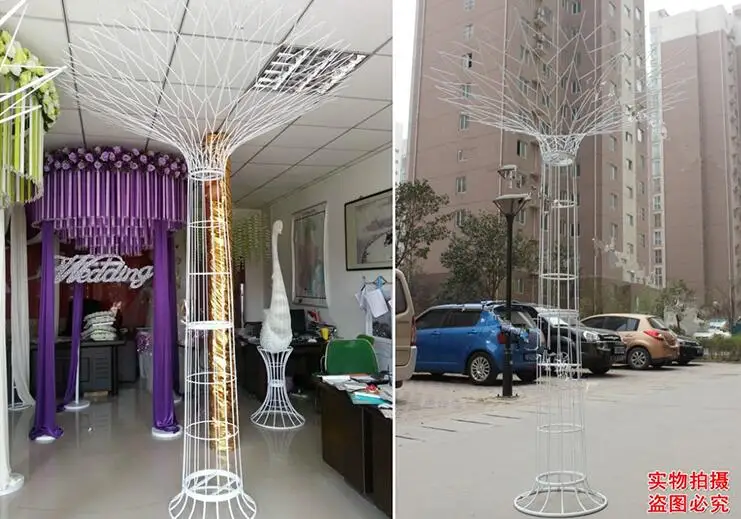Новинка 2019 свадебное Хрустальное дерево дорога свинцовое светящееся Дерево