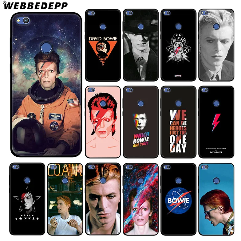 Мягкий силиконовый чехол WEBBEDEPP David Bowie Singer Rock для Huawei Honor Mate 20 10 8X 8C 8 6A 7A 7X 7C Lite Pro TPU |