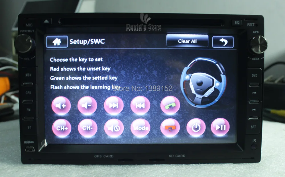 Volkswagen old Polo-Bora-Jetta-MK4-Passat B5 car Navigation 10