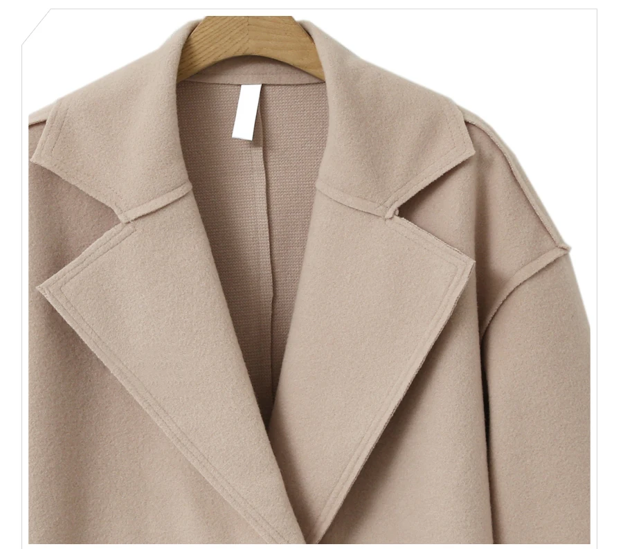 Осенне-зимний Тренч Женская одежда женские длинные пальто уличная элегантная Корейская тренчкот плащи с регулируемой талией WJ176