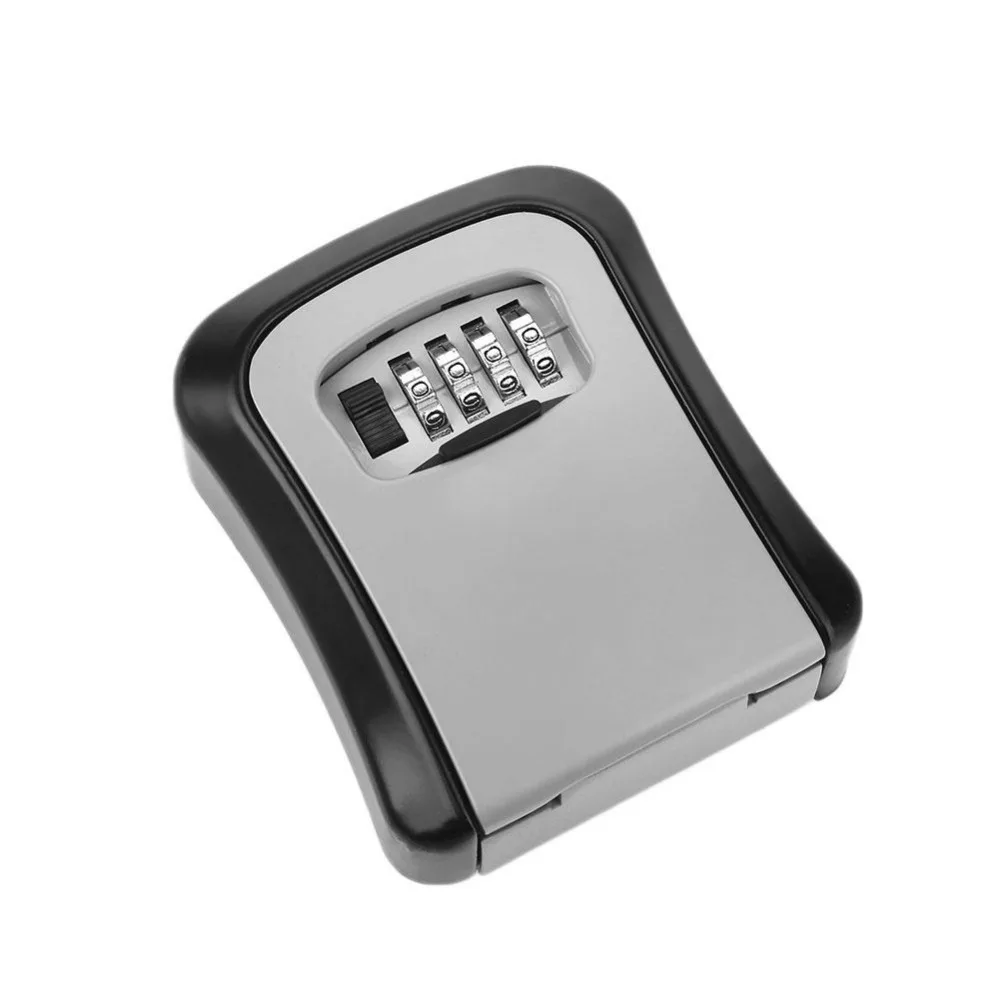 key Safe Box 4 Digit Password Lock Key Storage Secret Box Home Wall-Mounted coffre fort Money Jewelry Safty case