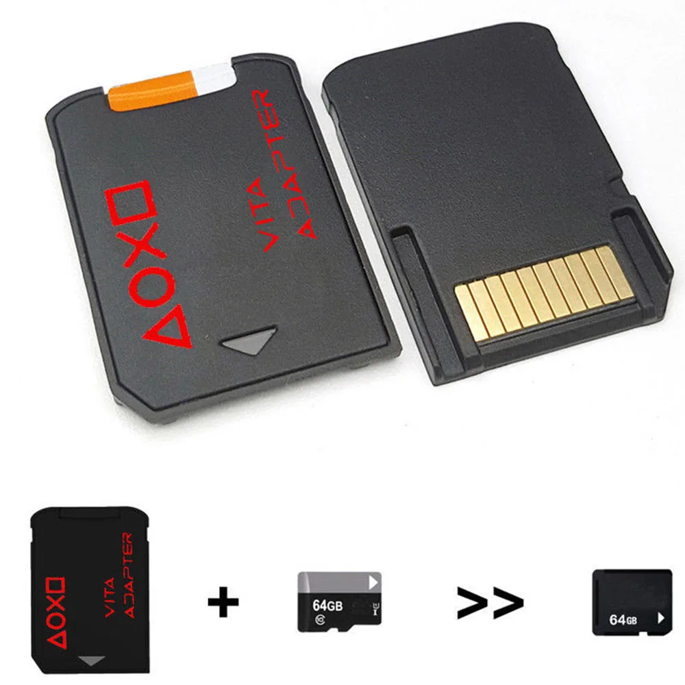 

AOSANG Version 3.0 SD2 Vita For PS Vita Memory Card for PSVita Game Card1000/2000 PSV Adapter 3.60 System 256GB Micro SD Card