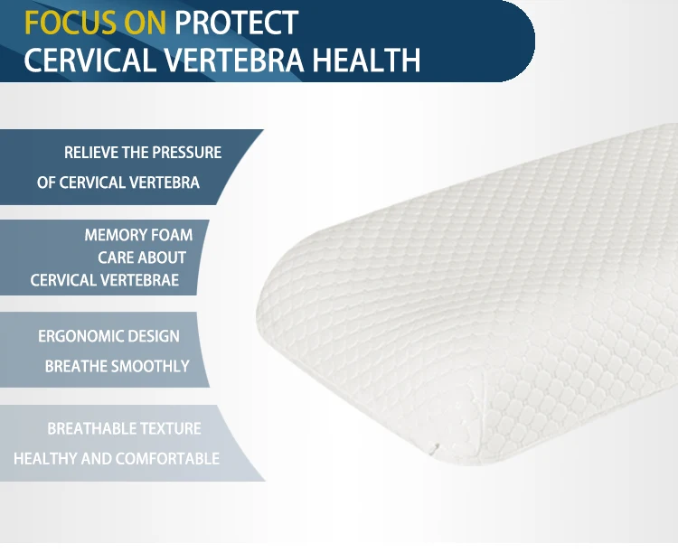 62*39 дизайн, высокое качество, терапевтическая Ортопедическая подушка, подушка для шеи, подушка из пены с эффектом памяти, забота о здоровье, спальное постельное белье, подушки