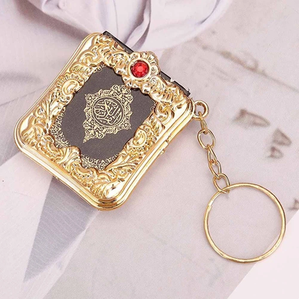 Mini Ark Quran Book Koran Pendant Muslim Keychain Bag Purse Car Decor Newly