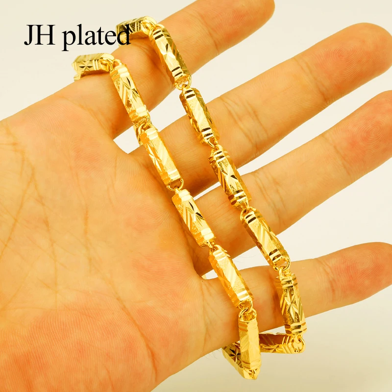 Ожерелье JHplated Эфиопия для женщин/ожерелье цепь мужчин золотые ювелирные изделия