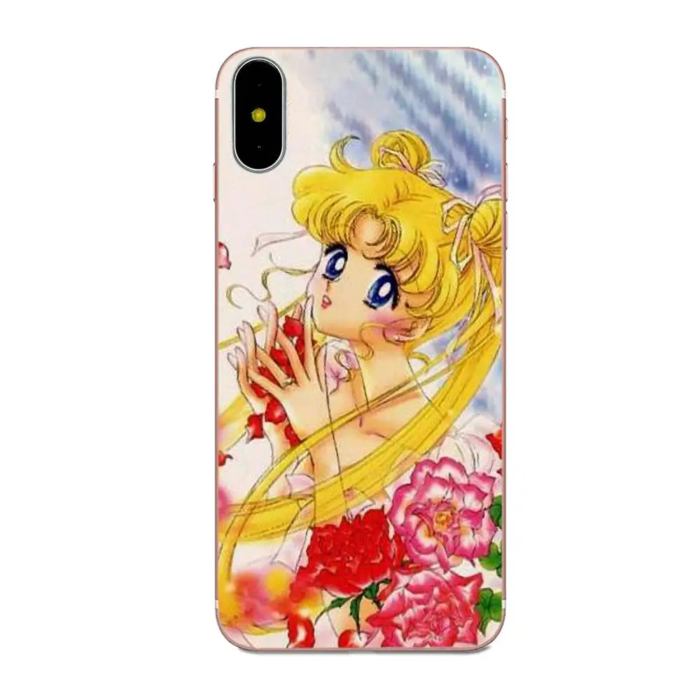 Прозрачный чехол для смартфона Sailor Moon Scence Xiaomi Mi3 Mi4 Mi4C Mi4i Mi5 Mi 5S 5X 6 6X A1 Max Mix 2 Note 3