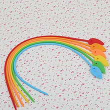 500 шт. Творческий листья Тип силиконовые уплотнения клип продукты сумки галстук веревки луч порт