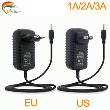 1 шт. AC 100-240V постоянного тока до DC12V 1A 2A 3APower адаптер питания ЕС США штекер для Светодиодные ленты светильник 5050 3528 3014 2730 2835 SMD RGB Светодиодные ленты