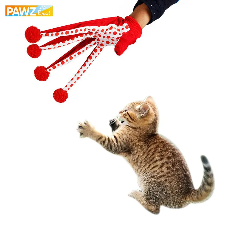 Pawz Road Domestic Delivery Pet Toys Gloves Play with Cats Interesting