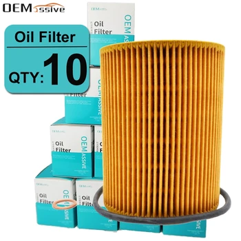 

Set Of 10, 11427512300 Oil Filters For Wiesmann BMW 323Ci 325i 323is 328Ci 328is 525i 728i,iL 730i X3 Z3 Z4 E38 E46 E60 E67 E83