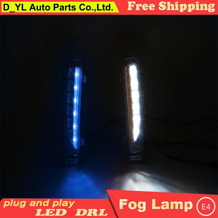 Special Price Car styling For Ford edge 2009-2013 LED DRL For edge High brightness guide LED DRL led fog lamps daytime running lights two-way