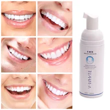 1 шт. зубная паста пена очищающий, отбеливающий зуб рот чистящая жидкость гигиены полости рта QS888