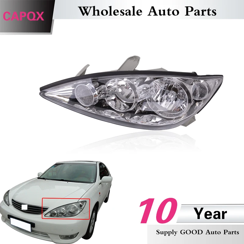 

CAPQX High Quality Headlamps Replacement Front Head Lights For Camry 2003 2004 2005 2006