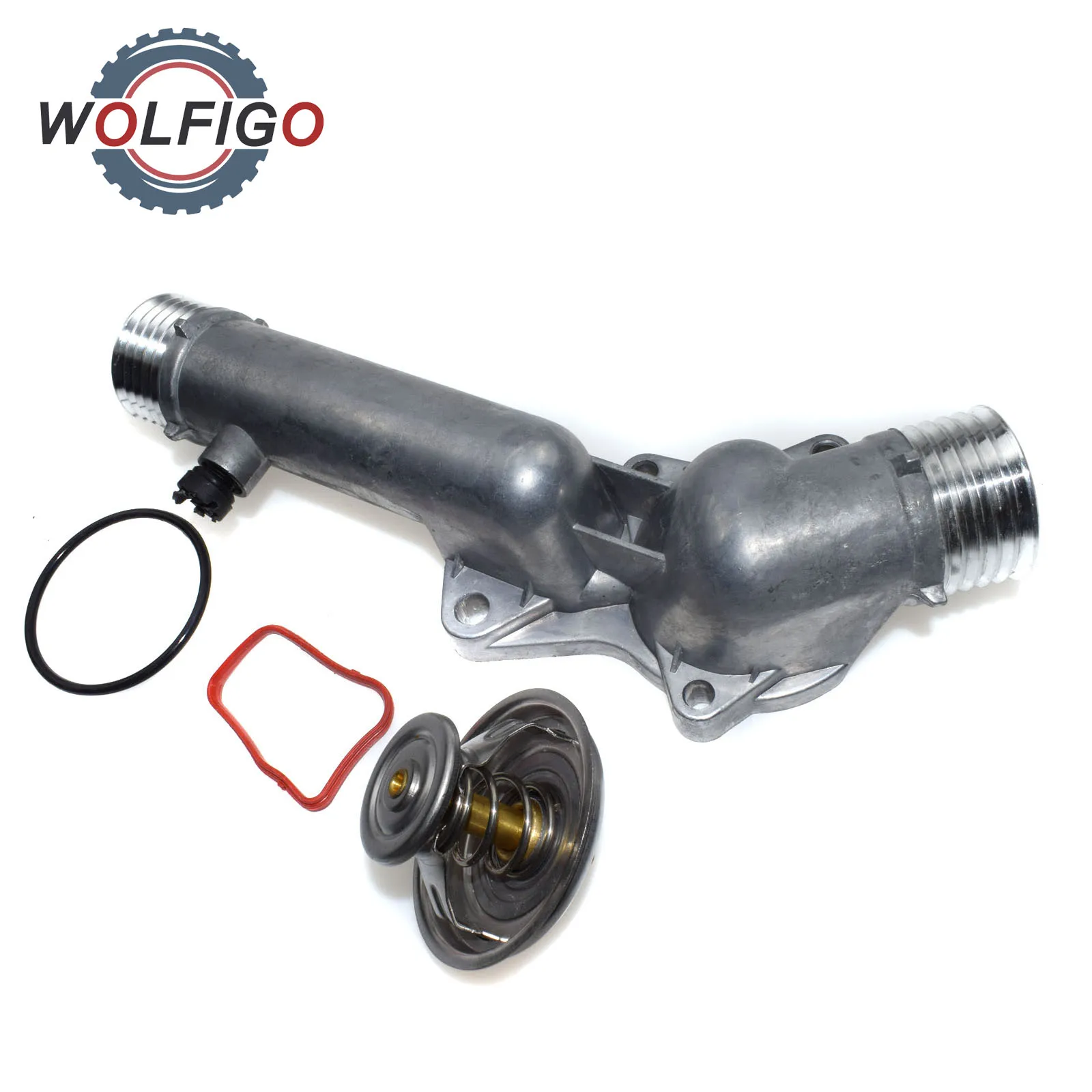 Engine Coolant Thermostat Housing FOR BMW E39 1996-2000 BMW 528I 11531740478 Engine Coolant Thermostat Housing FOR BMW E39 1996-2000 BMW 528I 11531740478