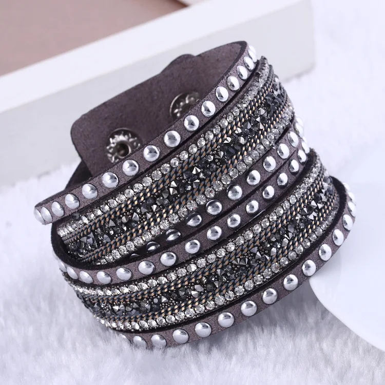 Kejialai женский браслет, очаровательный винтажный браслет, браслет на запястье, фланелет,, опт, имитация браслета, модный KJL034 - Окраска металла: 1