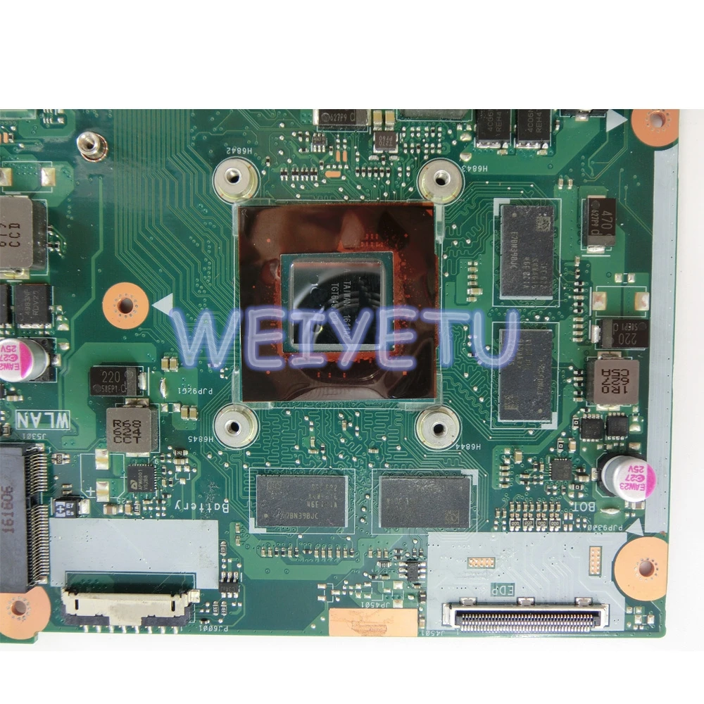  N752VX MB._0M I5-6300 / I7-6700HQ CPU GTX950M laptop motherboard for ASUS N752 N752V N752VX laptop 