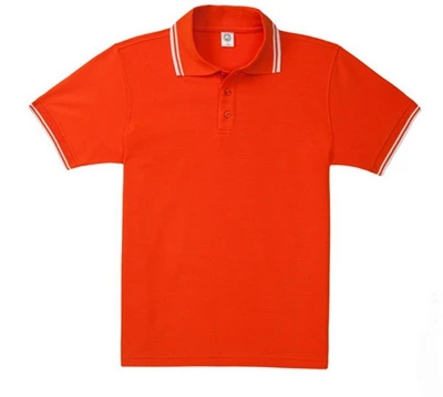 Брендовая одежда, рубашка поло, однотонная, на каждый день, поло, Homme, для мужчин, футболка, Топы, высокое качество, хлопок, облегающая, 102TCG, Мужская футболка - Цвет: Orange