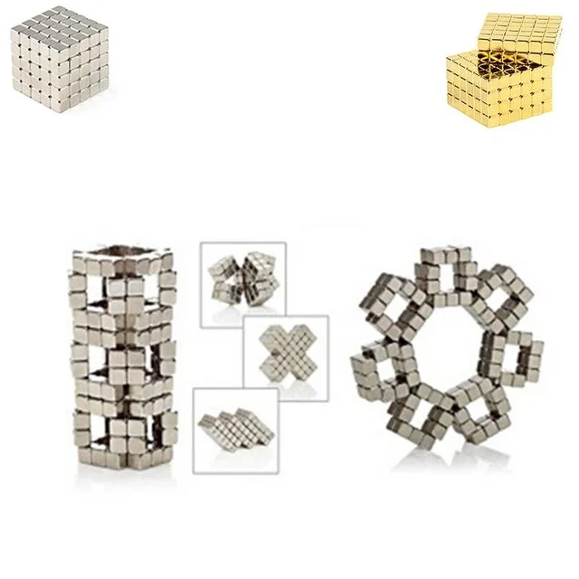 

216Pcs 3mm Magic Magnet Magnetic Blocks Balls NEO Sphere Cube Beads Building Toys PUZZLE