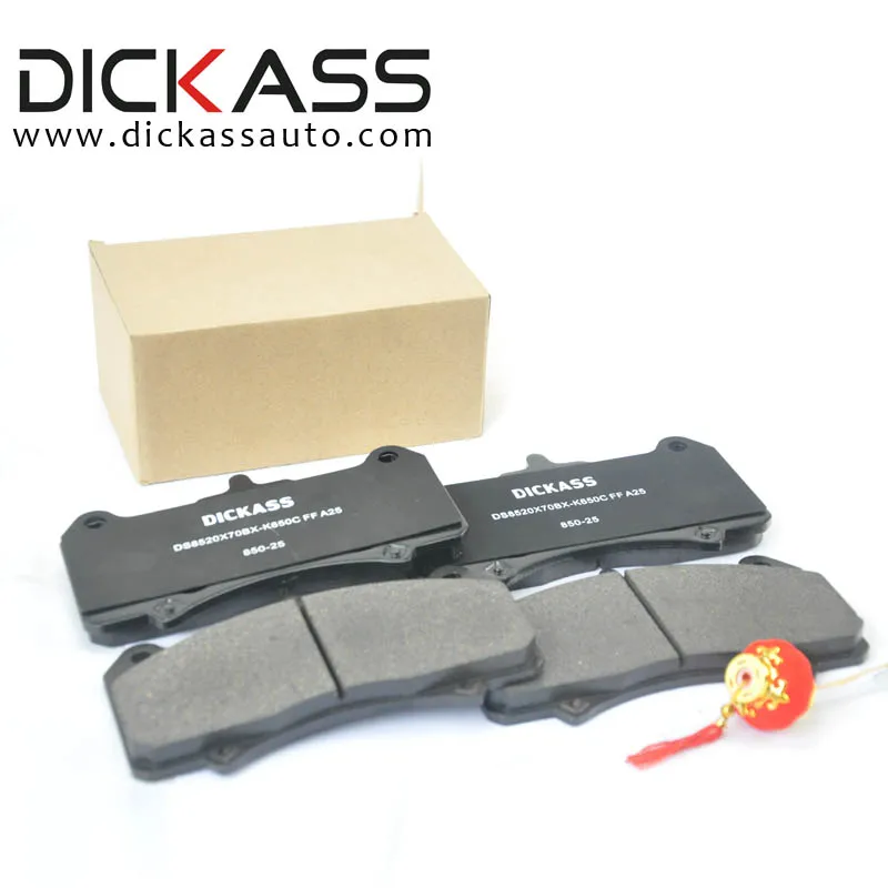 High performance DICKASS Brake Pads for CP8520 Caliper for golf 4in