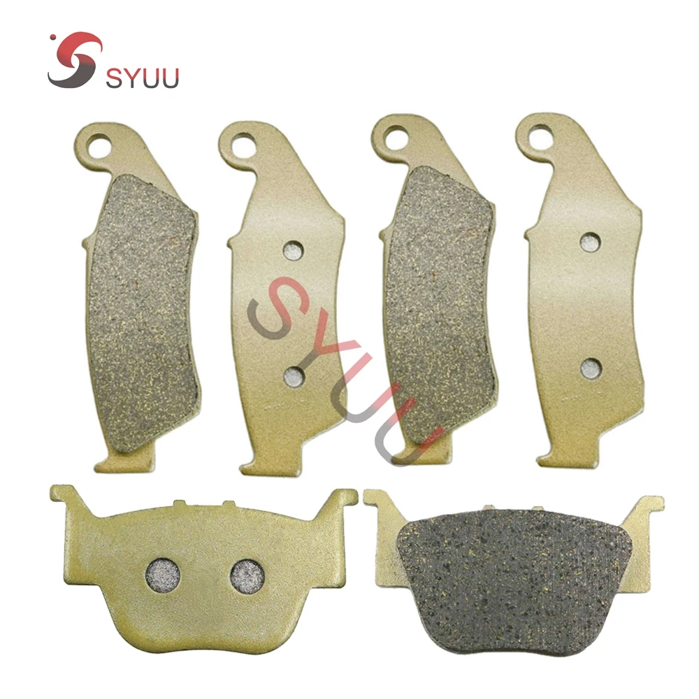 Motorcycle Front and Rear Brake Pads for Honda TRX 450 R ER TRX450R/ER