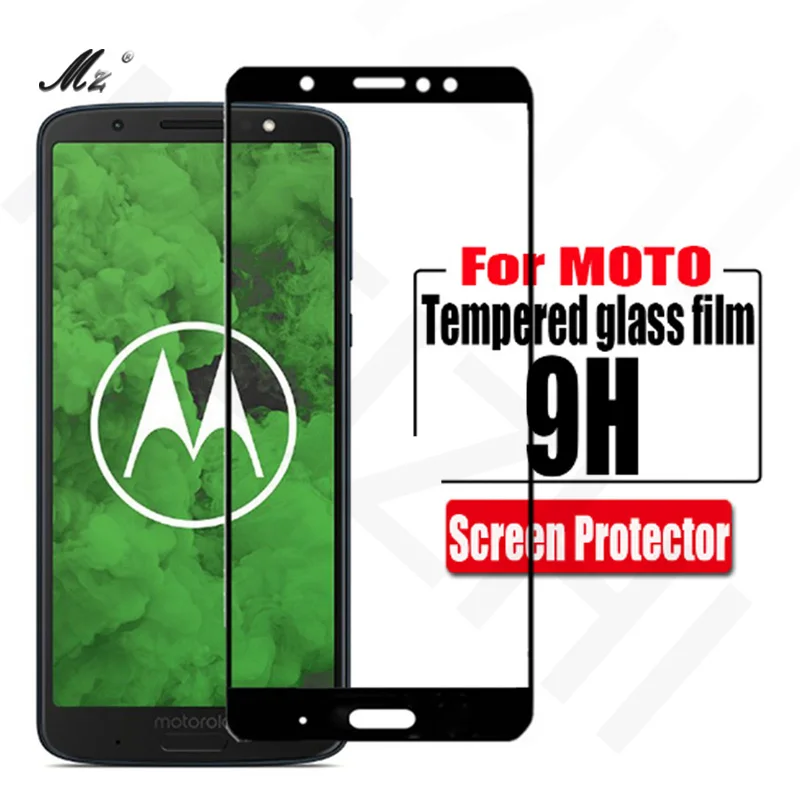 Moto g7 power g6 play закаленное стекло для moto g7 plus g5s покрытие экрана для motorola moto z2 z3 play Mote One защитная пленка