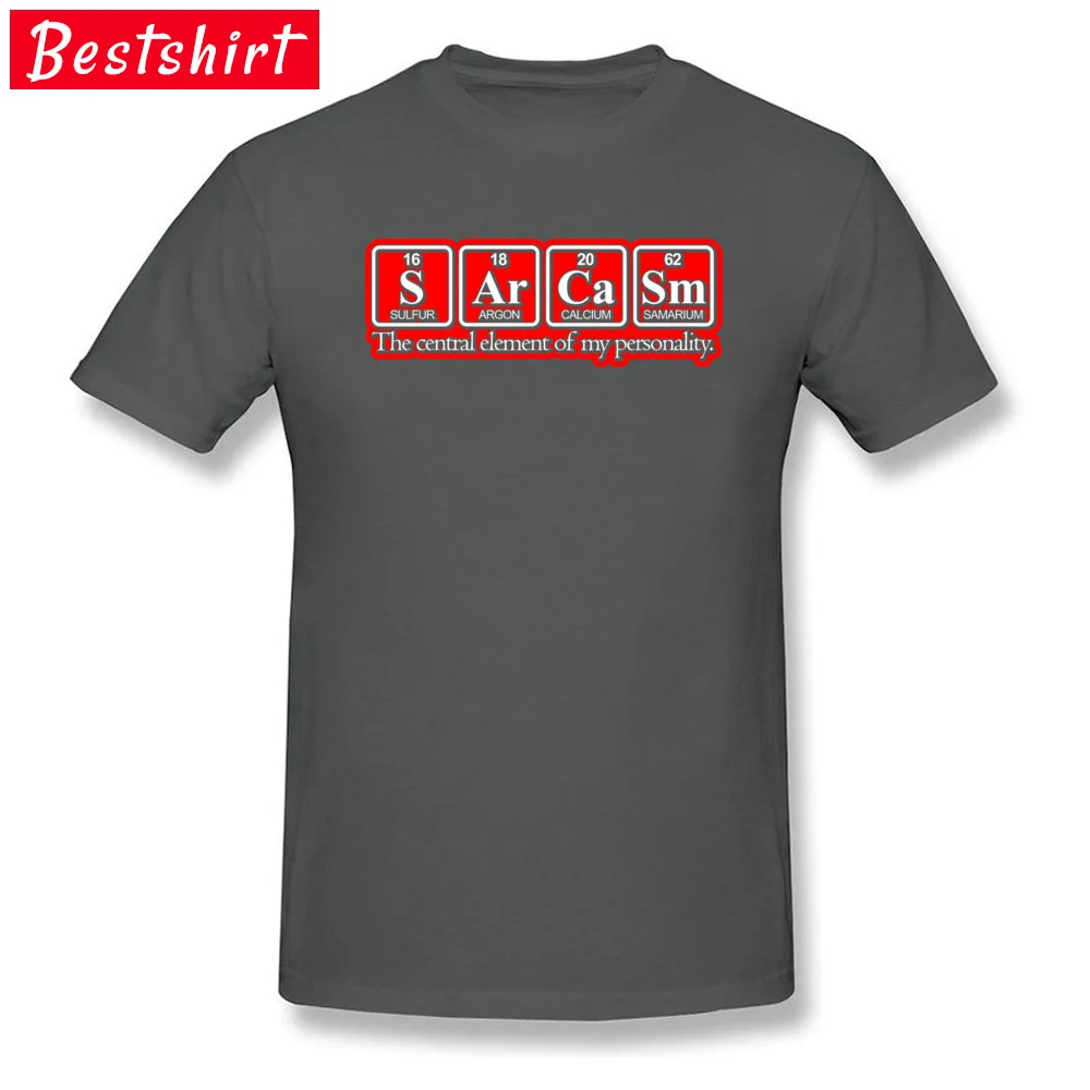 Summer Sarcasm  Limited Edition T Shirts for Men Discount VALENTINE DAY Crew Neck 100% Cotton Short Sleeve T Shirts Tee-Shirts Sarcasm   Limited Edition carbon