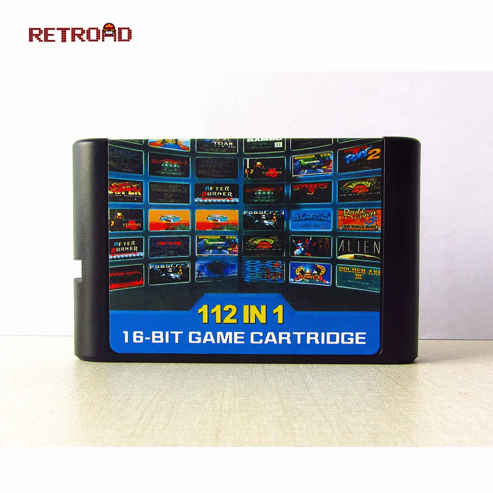 

The latest 112 in 1 & 126 in 1 Game Cartridge 16 bit MD Game Card For Sega Mega Drive For Sega Genesis,only for original console