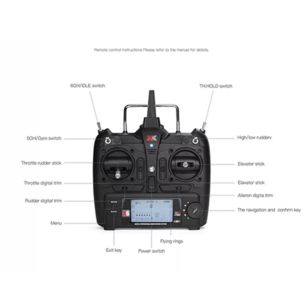 

6 Channel Adults Mini Remote Control Flying Brushless Motor Interactive RC Helicopter Rechargeable Fun Toy Gift 3D 6G System