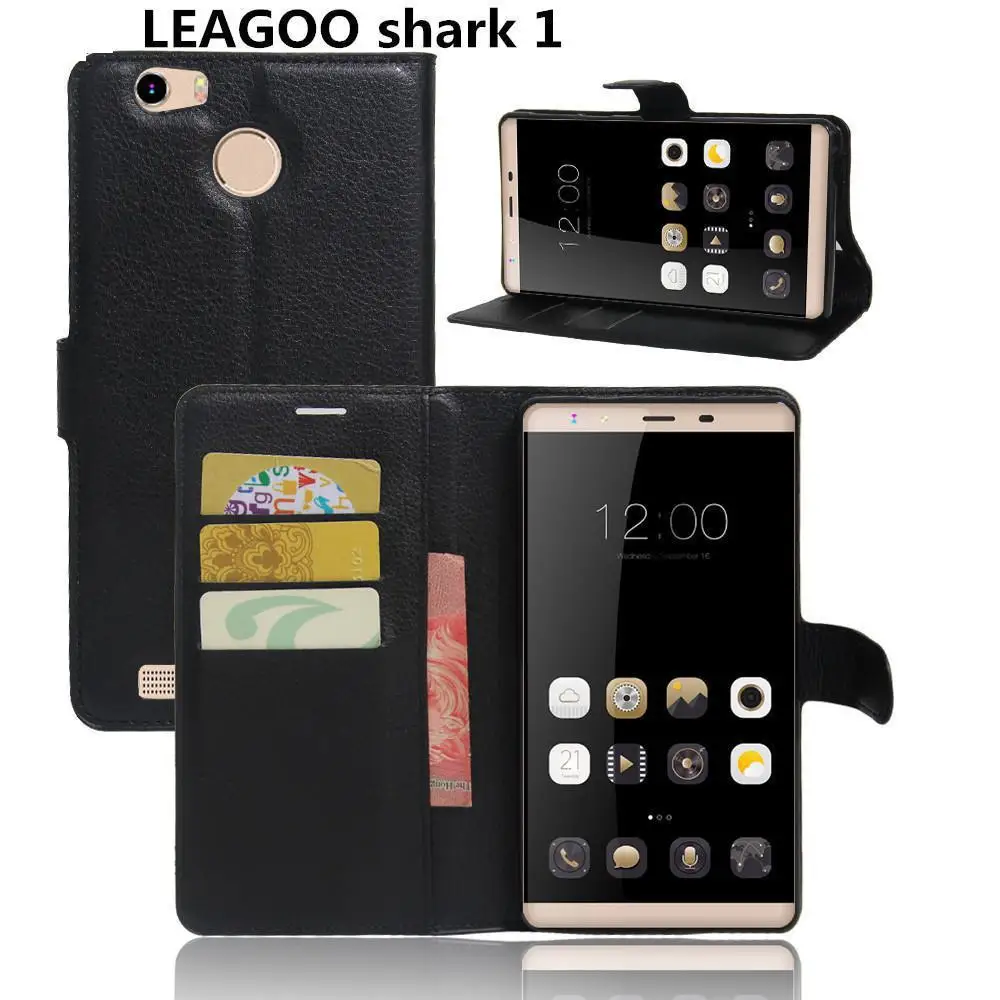 Для Leagoo Shark 1 чехол PU кожаный Магнитная Fundas силиконовый для телефона 6 0 &quotсальто