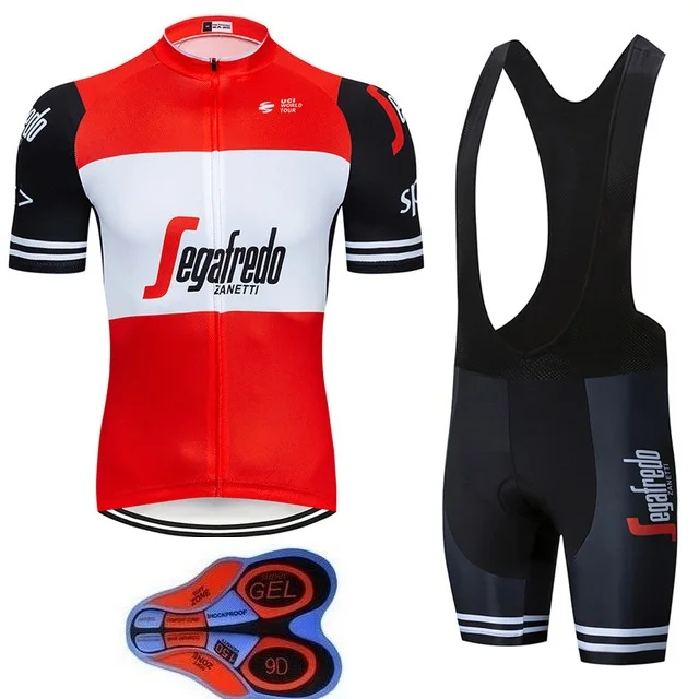 

2019 uci Cycling Clothing Bike jersey Quick Dry Mens Bicycle clothing summer Trekking team Cycling Jersey gel bike shorts set 9D