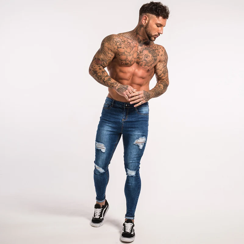 gingtto-mens-skinny-jeans-dark-blue-rose-embroidery-street-fashion-zm18-5