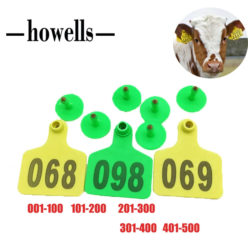 Source Animal Visual Ear Tag For Cattle Identification