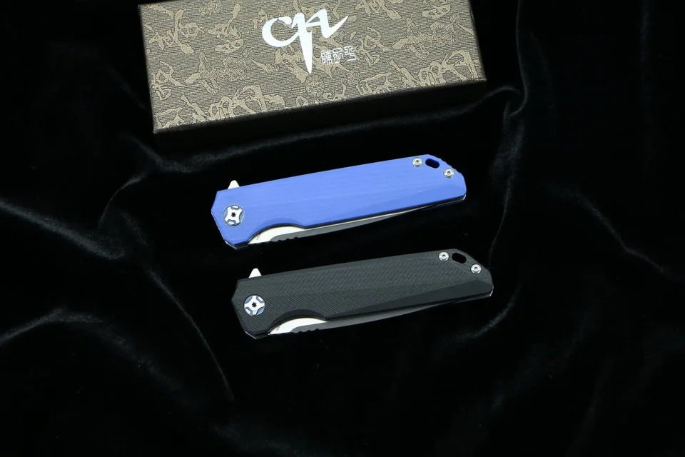Складной нож Флиппер D2 CH 3007/3507 с шарикоподшипником рукоятка G10