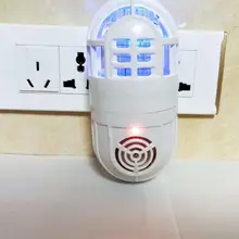 Белый Ультра звуковой звуковых волн электронный комарный пестицид ловушка насекомых атомная ошибка звуковой Zapper отпугиватель тараканов