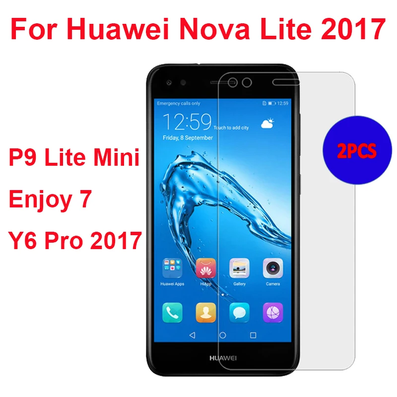 Стекло для Huawei NOVA Lite 2017 SLA-L22 закаленное стекло Y6 Pro p9lite Mini SLA-AL00 защитная пленка