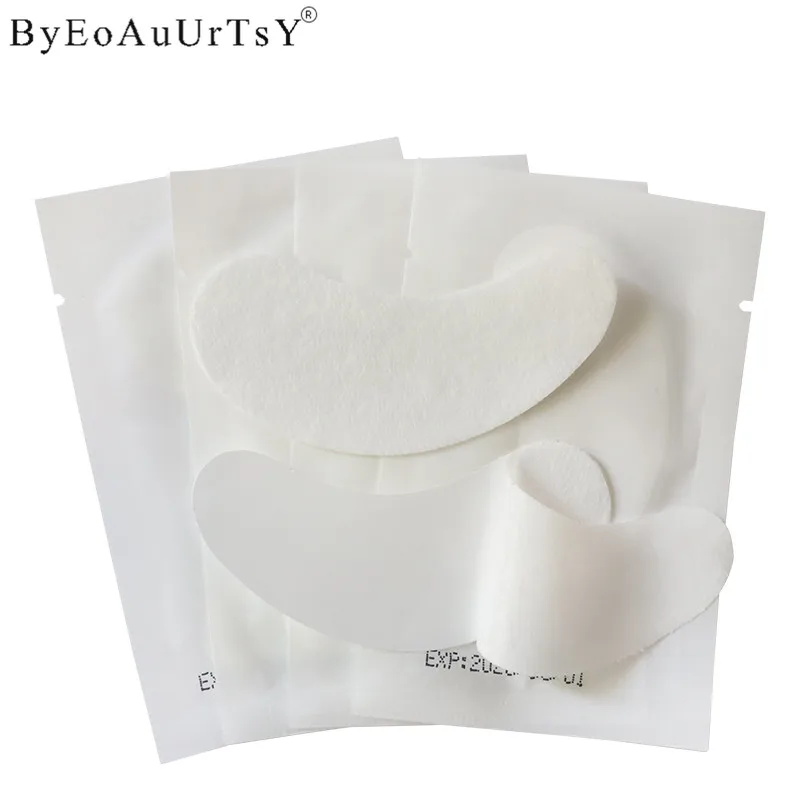 

Make Up Tools 50pairs Hydrogel Eyelash extension Patches Under Eye Pads Soft Eye Lashes Patch Extensions 2018