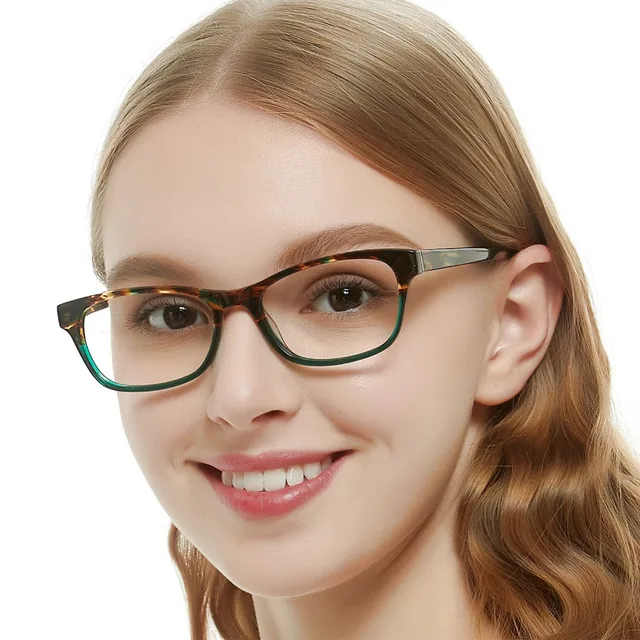 OCCI CHIARI Fashion Women Eyeglasses Demi Colors Patchwork