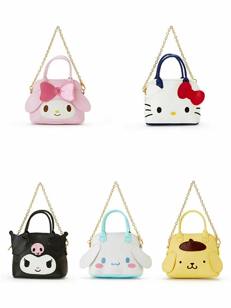 

Cartoon Hello Kitty My Melody Cinnamoroll Pudding Dog Wallet Bag Coin Purse Card Bags for Women Leather Wallets Purse for Girls