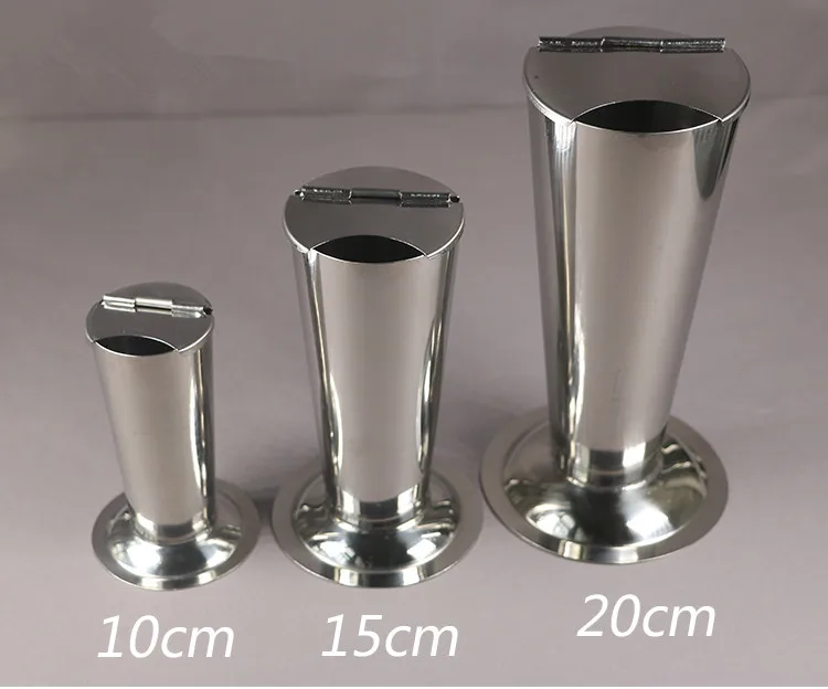 

Stainless steel tweezers bucket with cover