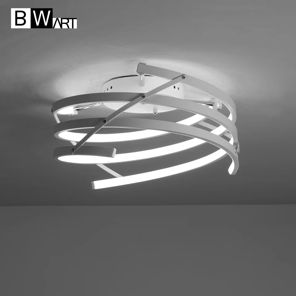 

BWART White art modern led chandelier Beautiful design Ceiling chandelier Fixture for dining living room bedroom kids room