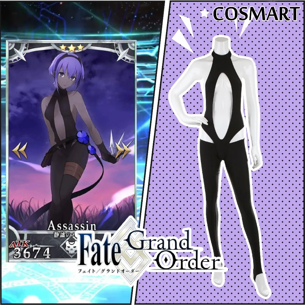 

[Limited STOCK]Game Fate Grand Order FGO figure Silence Hasen Assassin Sexy Swimsuit Bikini+Leggings NEW 2018 Free ship