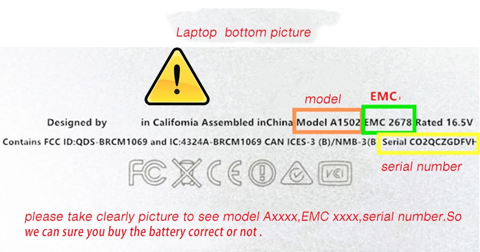 Оригинальная батарея 63.5Wh 10,95 V A1331 A1342 для Apple MacBook Unibody 13 дюймов MC234LL/A MC233LL/A Late 2009 Mid 2010