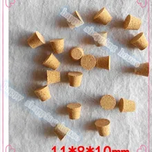 Упаковочный материал пробковая бутылка стеклянная банка бутылки для воды керамическая крышка и пробка Пузырьковые пробки для вина 11 мм* 8 мм* 10 мм