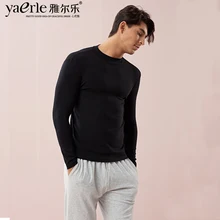 Зимние Теплые Топы Мужская одежда пуловер мужское термобелье Топ мягкие теплые подштанники Tmall