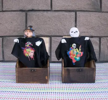 

vintage Distressed prank ghost box funny craft model for home coffee bar ornaments decoration