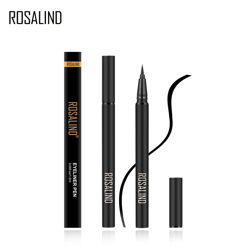 ROSALIND подводка для глаз, карандаш для глаз, макияж, черные водостойкие тени для век, блеск, стойкая косметика, блестящая шариковая ручка, подводка для глаз - Цвет: XJ03